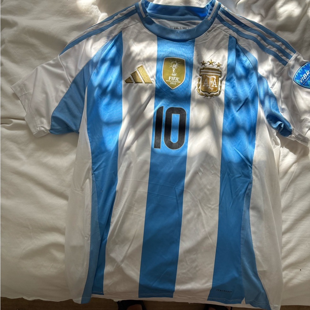 New Argentina Soccer Jersey 3 stars
